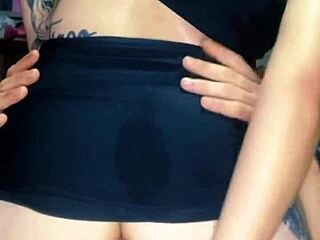 Delicious sex with the little wife milena