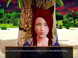 my new family redhead with small tits