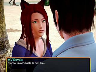 my new family redhead with small tits