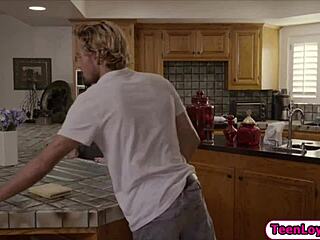 Nickey gets fucked by her best friend's big cock