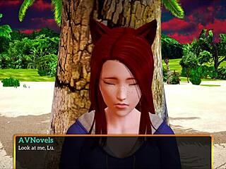 my new family redhead with small tits