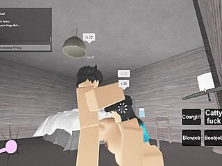 fucking in a roblox condo turns into wild sex