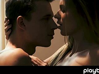 European Natural Beauty Babe Enjoys Sensual Sex With Boyfriend