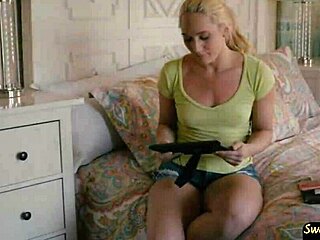 sexy teen maid bent over for hard pounding in taboo fantasy