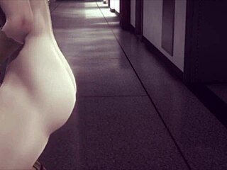 Hey, watch this asian girl give a deep blowjob to that japanese cock.