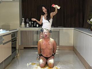 Japanese Femdom Satomi Dominates with Cruel Control
