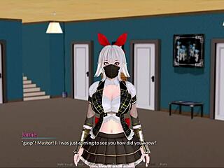 Explore the harem hotel in this anime game