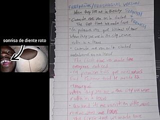 Singing with a broken tooth in Frespañol 😬