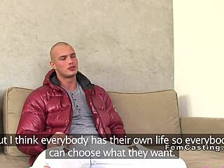 Young Big Cock Guy Bangs Female Agent!