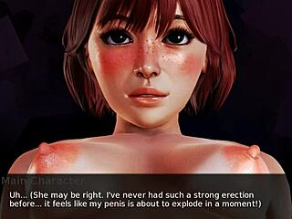 i'm older step sister teasing you in this hentai game...