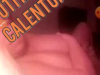 Argentine hottie with big boobs and extra-curvy figure in action