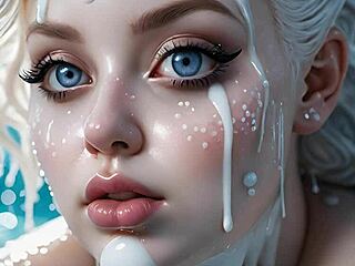 The art of face painting with 100 ai facials