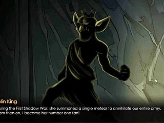 Hentai Game Goblin King Captures Bitch for Intense Pussy Massage