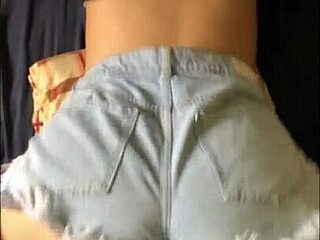 Amateur young girl bent over for doggystyle