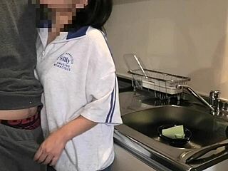 Loving newlywed couple has intense sex after feeling horny