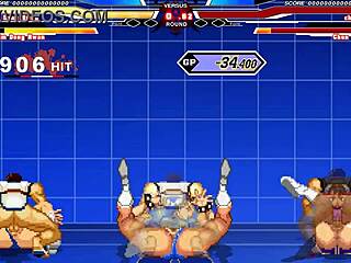 Mugen's wild sexcapade with Chun-li and other anime babes