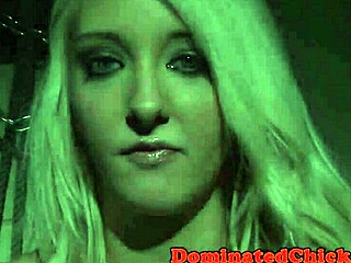 Submissive Tied Up and Punished with Cane in BDSM Session