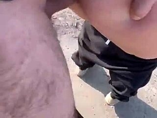 Latina slave likes big cock and cum in mouth!