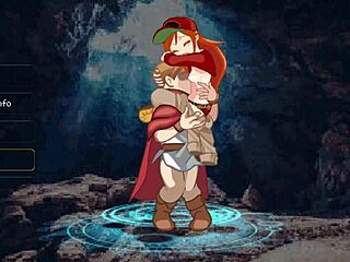 Succubus seduces with big tits and monster cock!