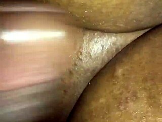 feeling the soft ebony bubble butt assplay gently