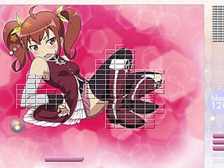 Kurusu Kanako Strips In Arkanoid Gameplay!