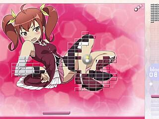 Kurusu Kanako Strips In Arkanoid Gameplay!