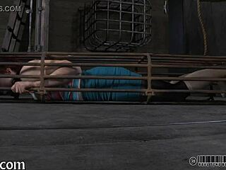 Angel cries during intense punishment session