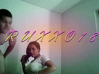 I fuck her mouth while she records