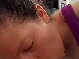 She's learning to suck cock like a pro