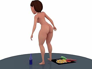 Naked Helen Parr Displays Big Tits And Boobs In 3D