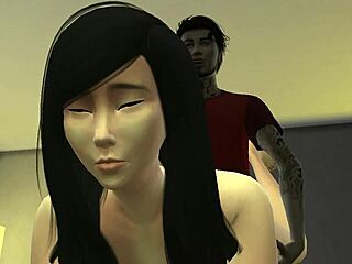 alodia explores riding and cowgirl in 3d hentai anime