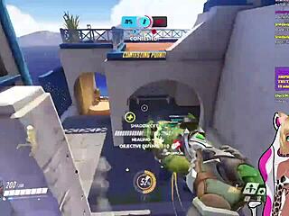 Vtuber Lewdneko Plays Overwatch And Faces Spanking