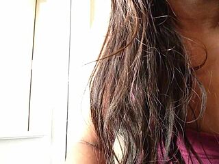 Upskirt Reveal in Thigh Highs and Heels - Hot!