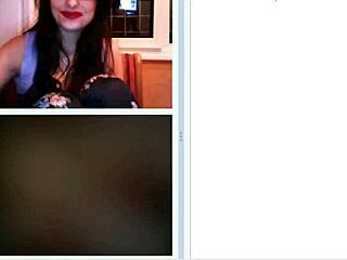 sexiest russian girl performs sex on webcam at night club