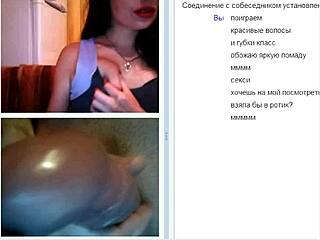 sexiest russian girl performs sex on webcam at night club