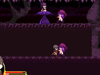 In the super monsters game, girls get groped by monsters