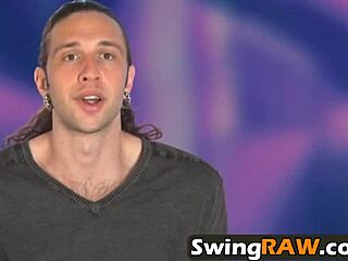 josh and jizelle swing wild in group