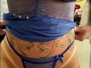 Guided masturbation to rock music with big tits milf