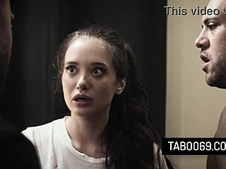 busty teen gia paige enjoys double penetration