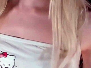 Sweet Eaton Teases In Tight White Leggings