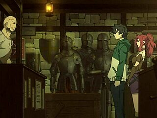 Young slave girl gets dominated in shield hentai!