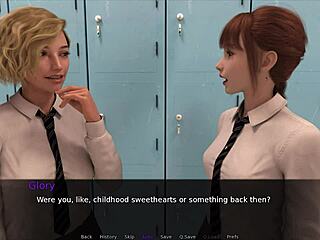 Nudist School Play with Blonde and Brunette Babes