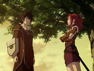 Young slave girl gets dominated in shield hentai!