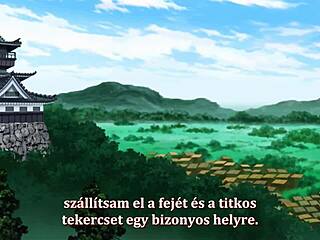 Samurai hentai animation delivers wild fantasy with magyar subtitles