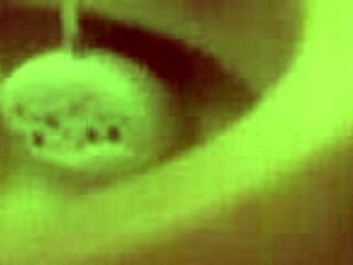 Horny boy sees his mother-in-law naked and gets aroused