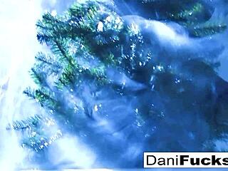 Dani gets ravaged by his huge monster cock, sucking and fucking hard