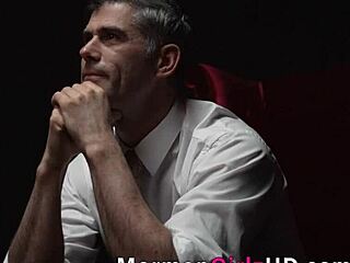 Mormon teen 18+ rides toys hard