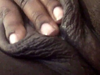 Playing with my wet pussy until creampie