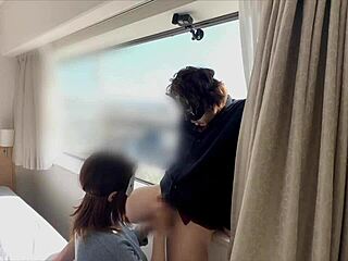 Exposed Glass Sex Affair!