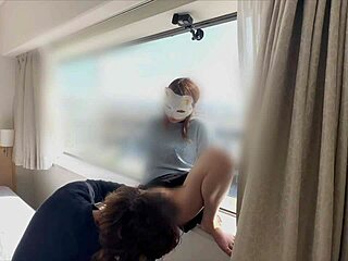 Exposed Glass Sex Affair!